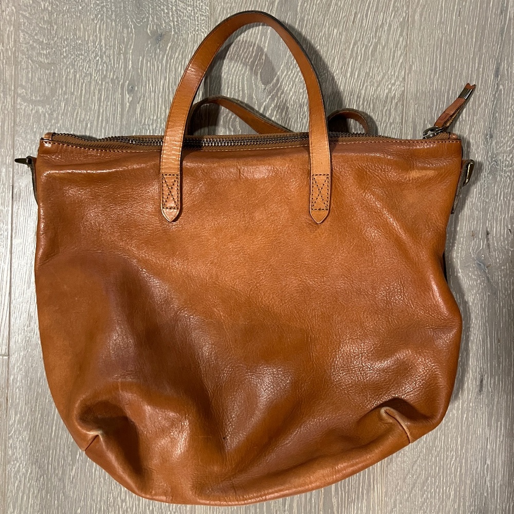 Madewell women's leather crossbody bag purse tote